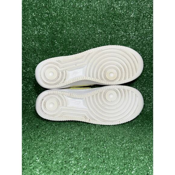 Nike Air Force 1 '07‎ Women's Size 7 Volt Green White Athletic Shoes Sneakers - Picture 8 of 9